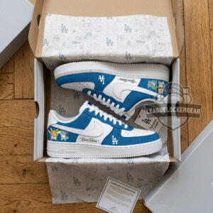 Los Angeles Dodgers Pokémon Custom AF1 Shoes