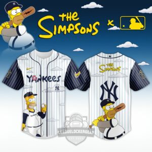 Los Angeles Dodgers The Simpsons Baseball Jersey