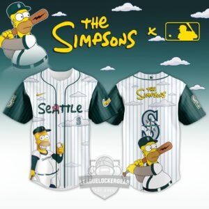 Los Angeles Dodgers The Simpsons Baseball Jersey