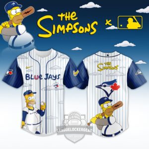 Los Angeles Dodgers The Simpsons Baseball Jersey