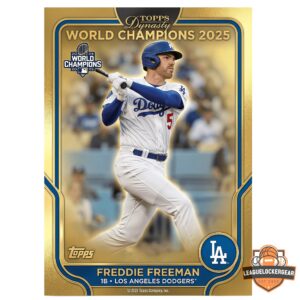 Los Angeles Dodgers World Champion 2025 MLB Hobby Box
