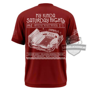 Luke Combs My Kinda Saturday Night Tour 2026 Oklahoma Memorial Stadium T-Shirt