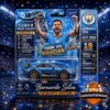 Manchester City Bernardo Silva 2017-2026 Hot Wheels Collectible Car