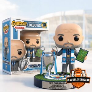 Manchester City Pep Guardiola Farewell Funko Pop