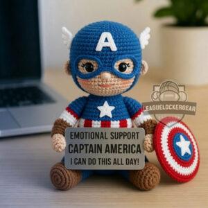 Marvel Superheroes Emotional Support Crochet Doll