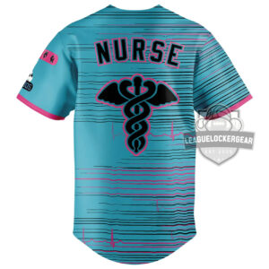 Miami Marlins Nurse Appreciation Baseball Jersey
