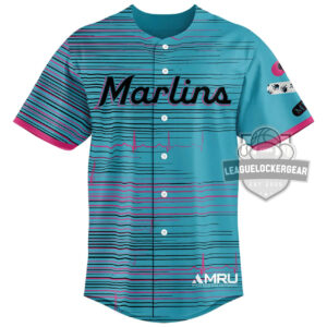 Miami Marlins Nurse Appreciation Baseball Jersey