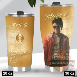 Michael Jackson Beat It Tumbler Cup