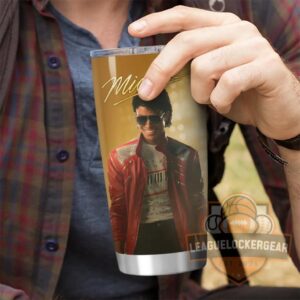 Michael Jackson Beat It Tumbler Cup