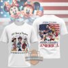 Mickey Mouse & Friends 250th Anniversary of America T-Shirt