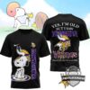 Minnesota Vikings Snoopy Yes I'm Old But I Saw Vikings Greatness T-Shirt