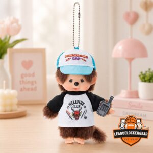 Monchhichi Stranger Things Hellfire Club Plush Toy