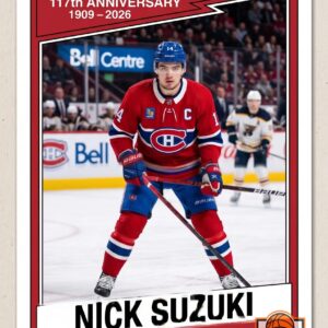 Montreal Canadiens 117th Anniversary Trading Cards