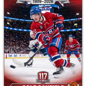 Montreal Canadiens 117th Anniversary Trading Cards