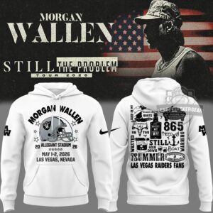 Morgan Wallen Las Vegas Raiders Still The Problem Tour 2026 T-Shirt