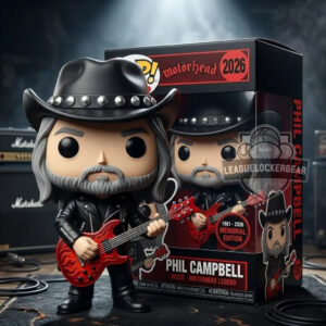Motorhead Phil Campbell Funko Pop Figure
