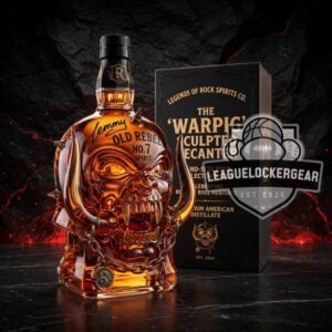 Motorhead Warpig Sculpted Decanter Lemmy Old Rebel No.7 Whiskey Decanter