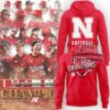 Nebraska Cornhuskers Softball 2026 Big Ten Regular Season Champions Hoodie