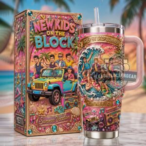 New Kids On The Block Summer Vacation Tumbler