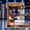 Matthew Schaefer Calder Memorial Trophy Rookie of the Year Hockey Card