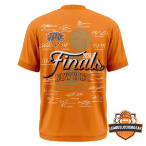 New York Knicks 2026 NBA Eastern Conference Champions Signed T-Shirt