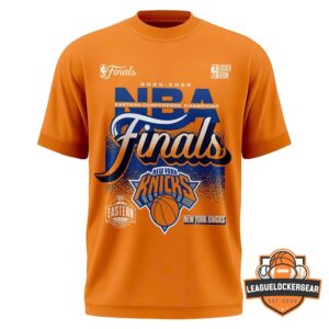 New York Knicks 2026 NBA Eastern Conference Champions Signed T-Shirt