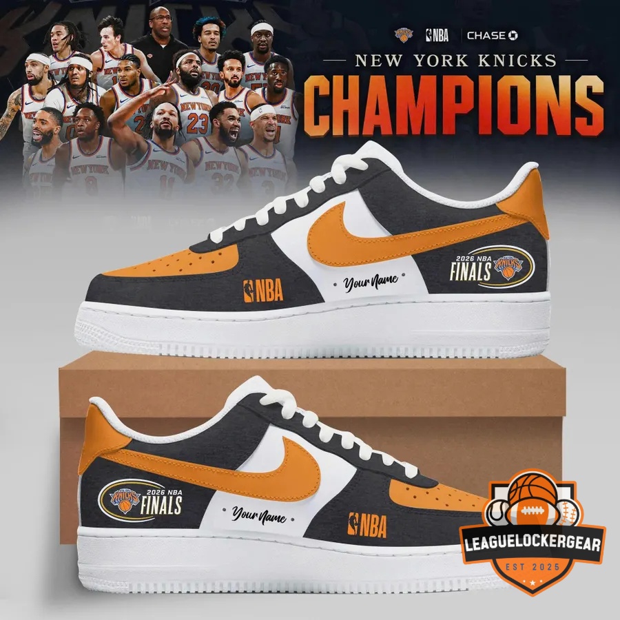 New York Knicks 2026 NBA Finals Champions Custom Sneakers