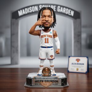 New York Knicks Jalen Brunson 2026 NBA MVP Bobblehead