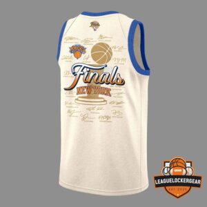 Knicks Jalen Brunson MVP Finals Signed Basketball Jersey