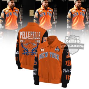 New York Knicks2026 Collar Baseball Jacket