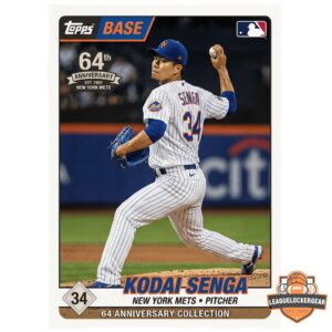New York Mets 64th Anniversary Edition Trading Cards