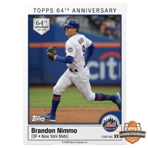 New York Mets 64th Anniversary Edition Trading Cards