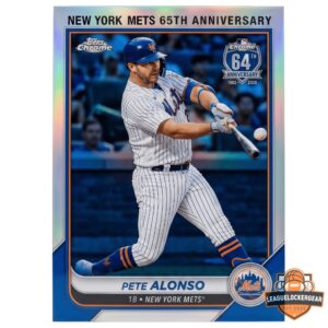 New York Mets 64th Anniversary Edition Trading Cards