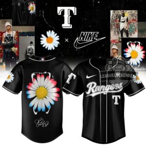 New York Yankees G-DRAGON Daisy Flower Baseball Jersey