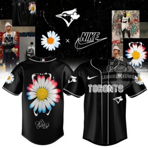 New York Yankees G-DRAGON Daisy Flower Baseball Jersey
