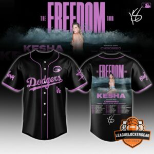 New York Yankees Kesha The Freedom Tour Baseball Jersey