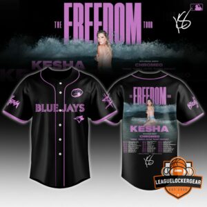 New York Yankees Kesha The Freedom Tour Baseball Jersey