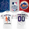 2026 MLB Subway Series Yankees x Mets Custom T-Shirt