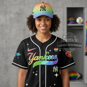 New York Yankees Pride Month Baseball Jersey