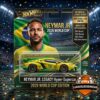 Hot Wheels Neymar Jr. Legacy Series 2026 World Cup Edition Hyper-Supercar