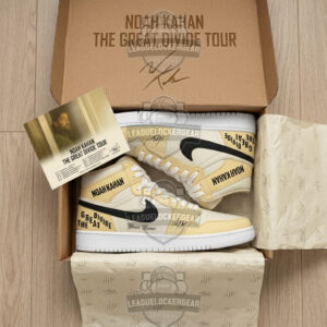 Noah Kahan The Great Divide Tour The Fourth Studio Album High-Top Sneakers