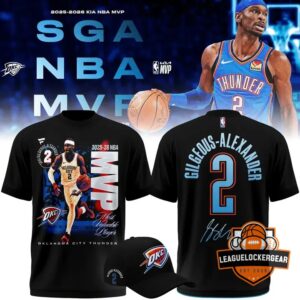 Shai Gilgeous-Alexander 2025-2026 MVP T-Shirt