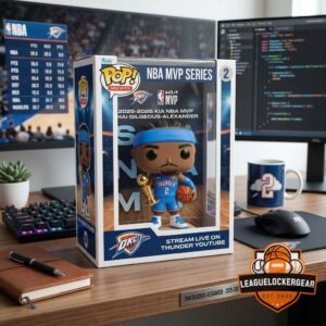 OKC Shai Gilgeous-Alexander 2026 NBA MVP Funko Pop Figure