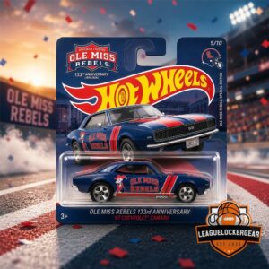 Hot Wheels Ole Miss Rebels 133rd Anniversary Chevrolet Camaro