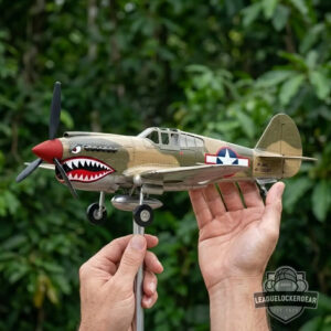 Warhawk Flying Tigers Shark Mouth Airplane Weathervane