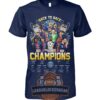 Paris Saint-Germain Back to Back Champions League 2026 T-Shirt