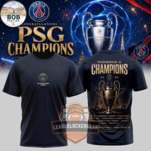 Paris Saint-Germain UEFA Champions League 2025/26 Winners Hoodie