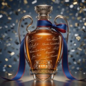 Paris Saint-Germain UEFA Champions League 2026 Whiskey Decanter