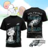Philadelphia Eagles Snoopy Yes I'm Old But I Saw Eagles Greatness T-Shirt
