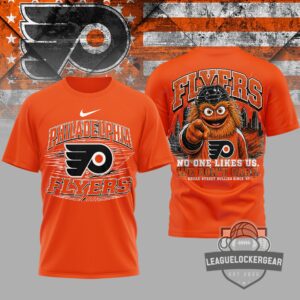 Philadelphia Flyers No One Likes Us We Don't Care T-Shirt